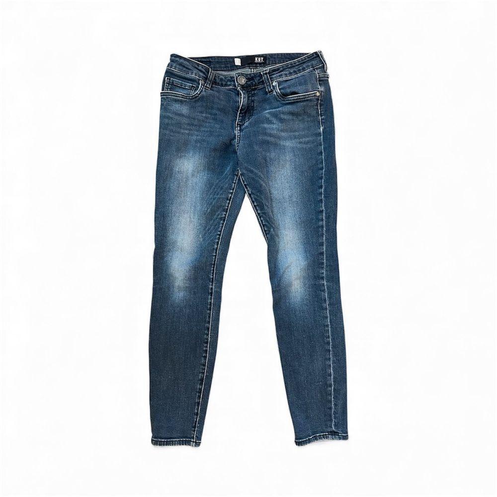 KUT from the Kloth Women's Dark Blue Skinny Jeans Size 4